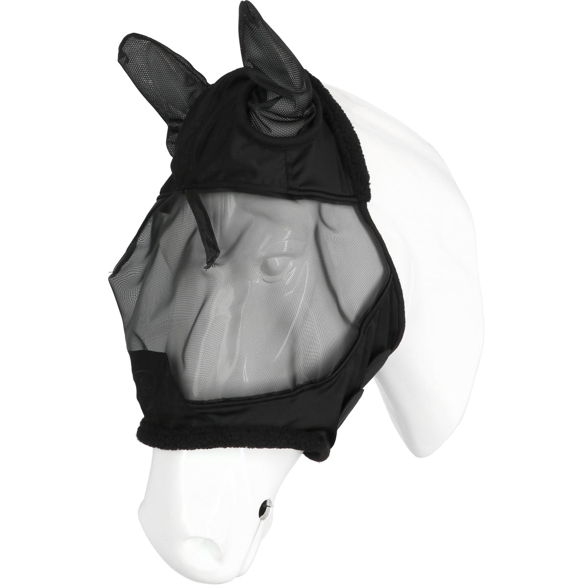 EQUITHÈME Máscara para Moscas Teddy UV Protection Negro