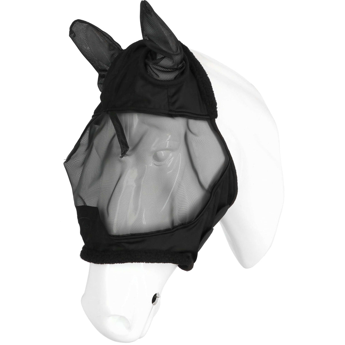 EQUITHÈME Máscara para Moscas Teddy UV Protection Negro