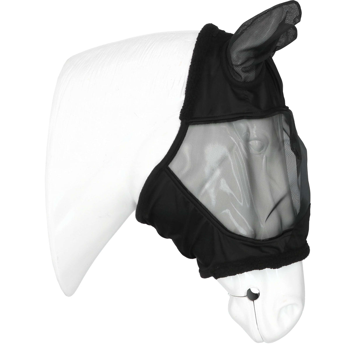 EQUITHÈME Máscara para Moscas Teddy UV Protection Negro