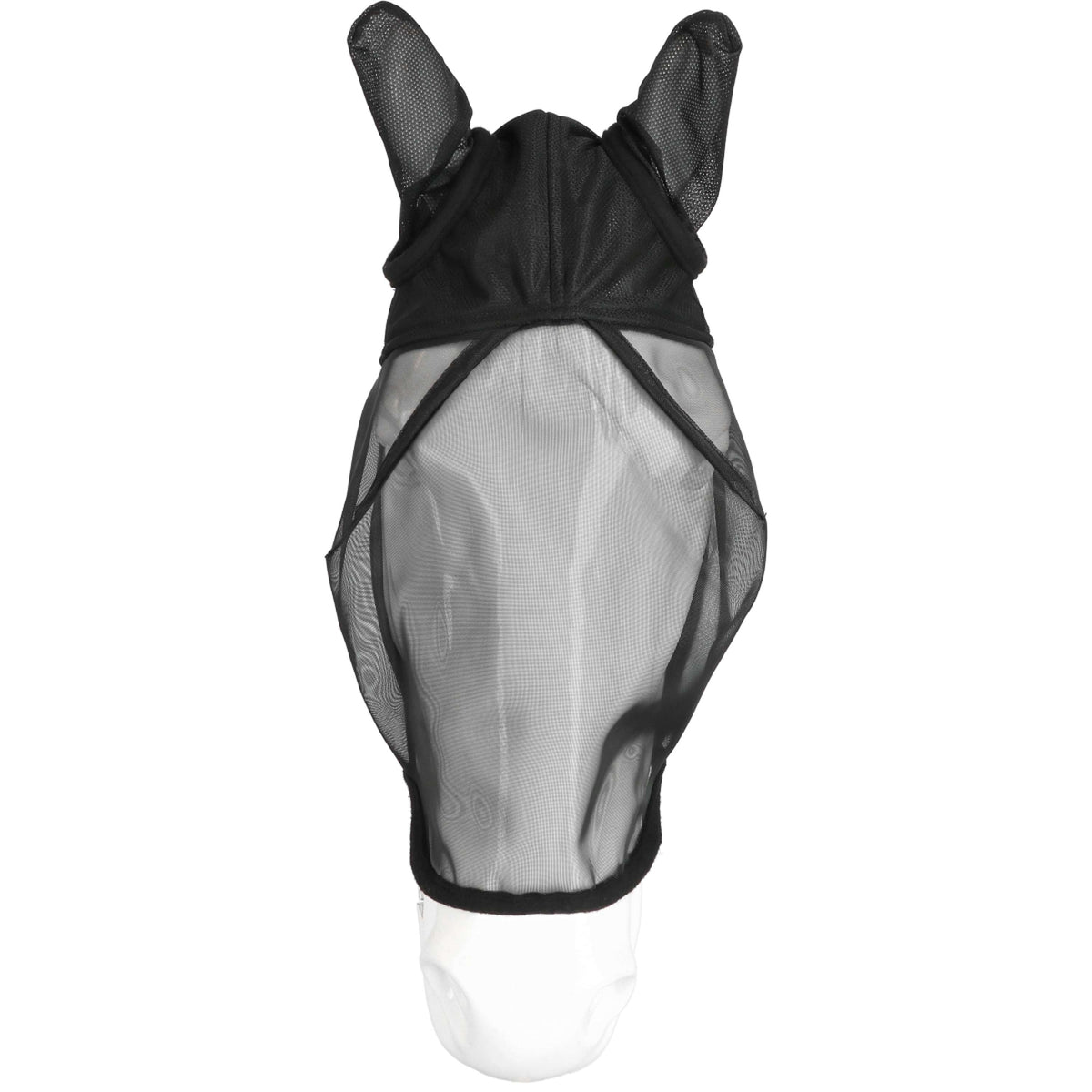 EQUITHÈME Máscara para Moscas Anatomic con Protección UV Negro