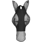EQUITHÈME Máscara para Moscas Lycra UV protection Con Protección para la Nariz Negro