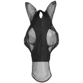 EQUITHÈME Máscara para Moscas Hood con Protección UV Negro