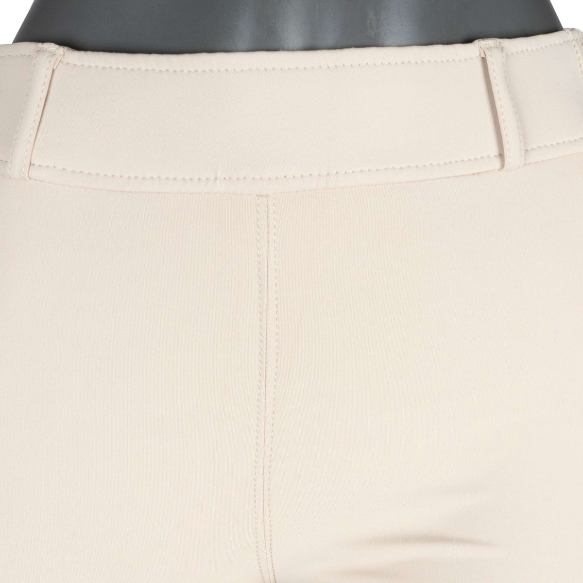 Montar Legging de Equitación MoZuna Gun Metal Crystals Full Grip Warm Light Grey