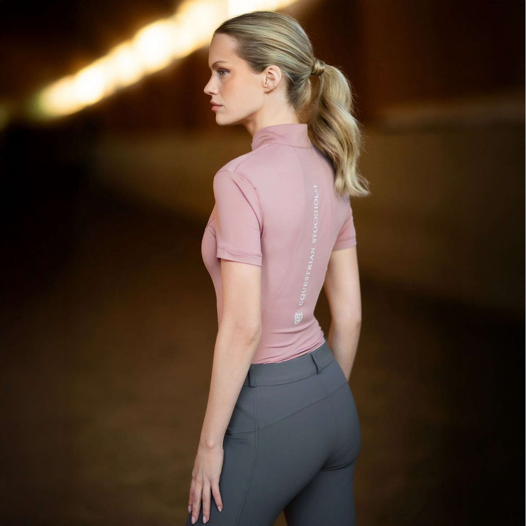 Equestrian Stockholm Camiseta UV Protection Rosa