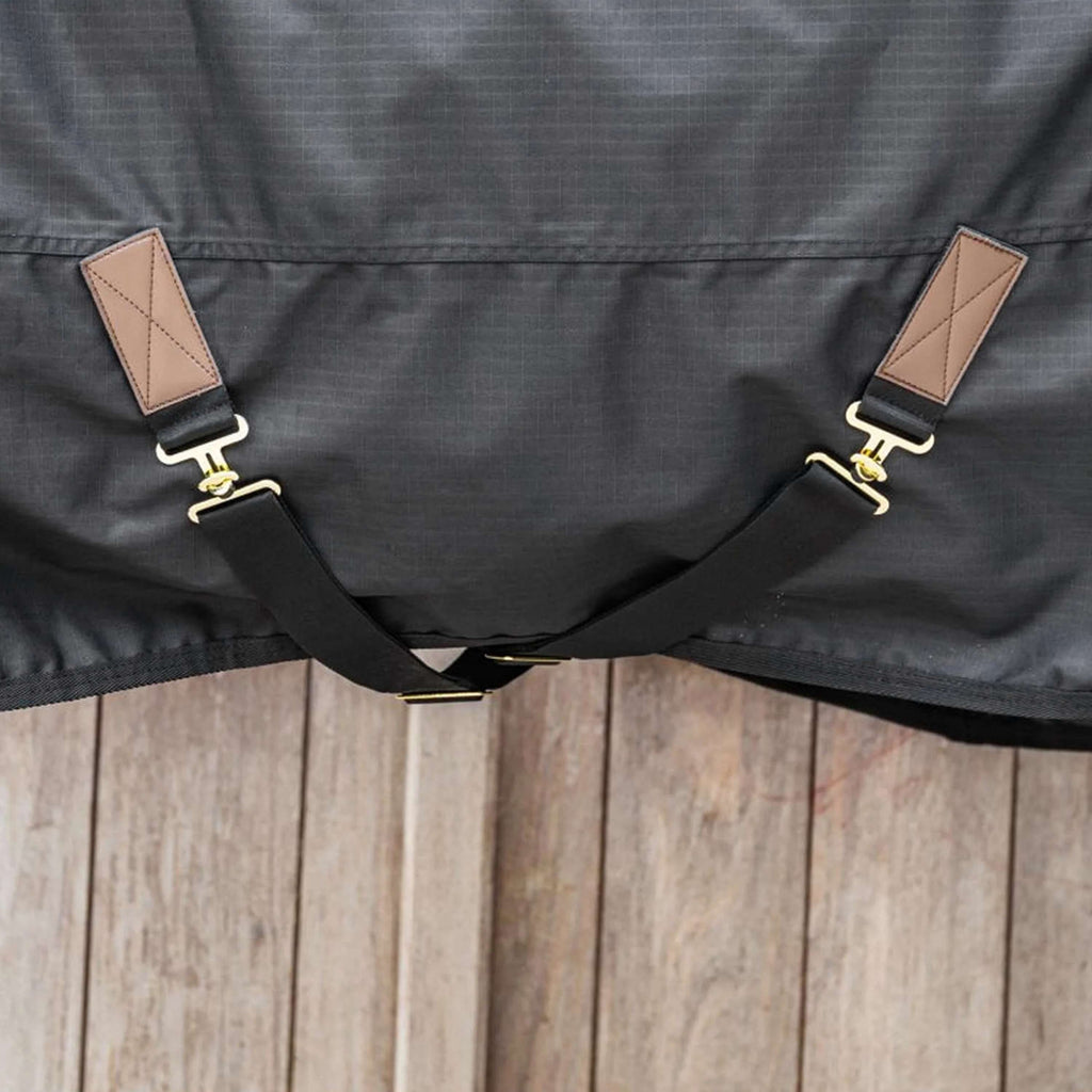 Kentucky Turnout Rug All Weather Waterproof Classic 300g Negro