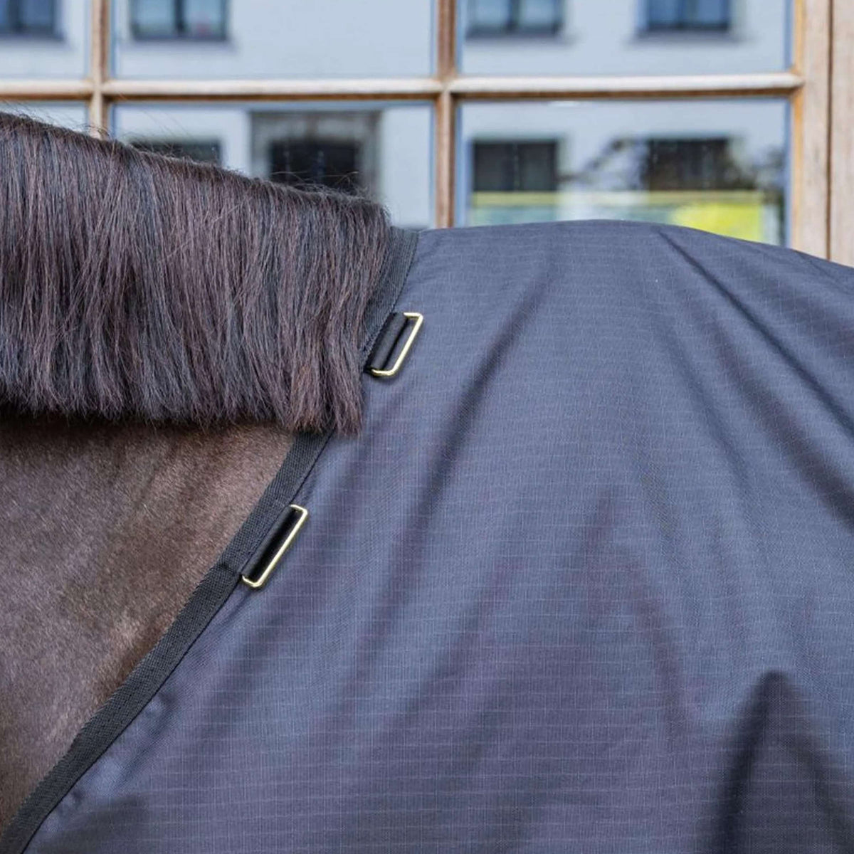 Kentucky Turnout Rug All Weather Waterproof Classic 0g Negro