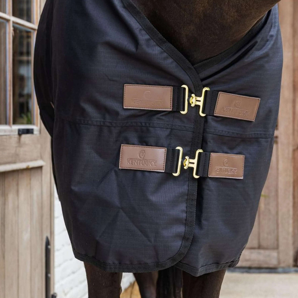 Kentucky Turnout Rug All Weather Waterproof Classic 0g Negro