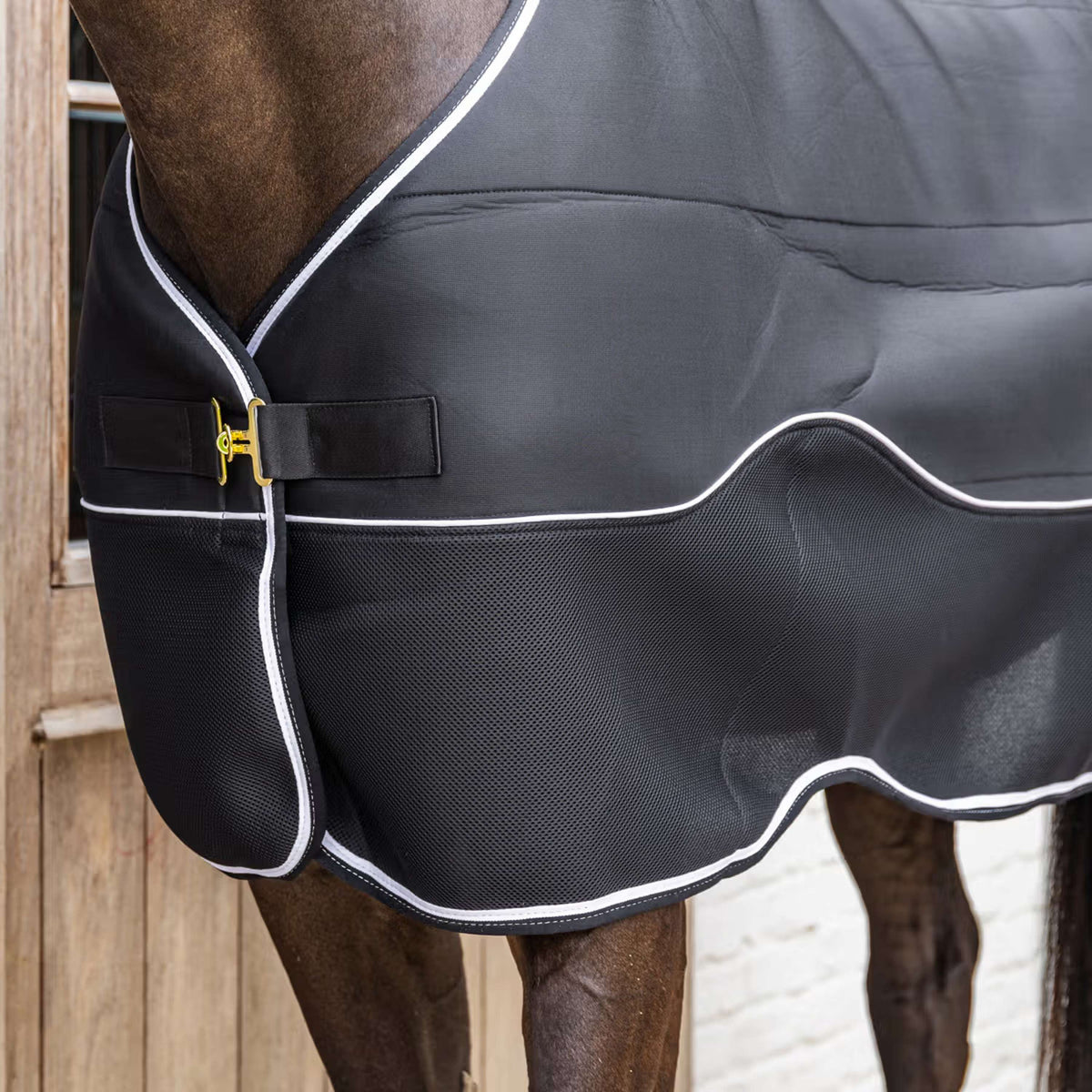 Kentucky Turnout Rug Comfort 3D Fleece Liner Negro
