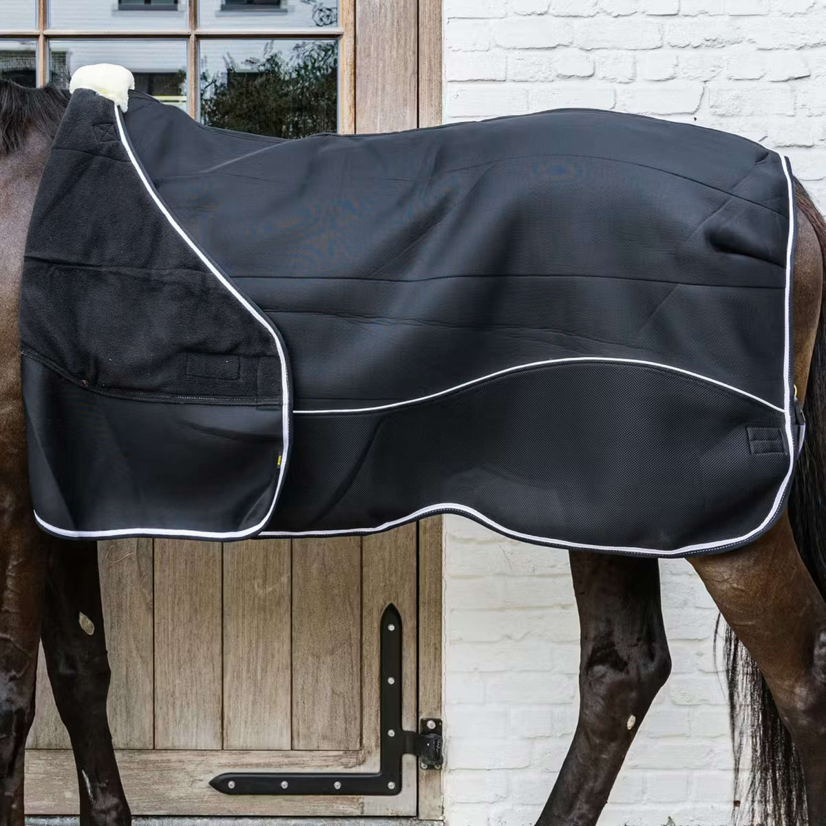 Kentucky Turnout Rug Comfort 3D Fleece Liner Negro