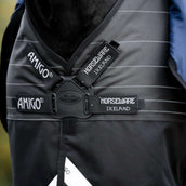 Amigo Turnout Rug FieldSafe Reflectech Plus 1200D 50g Black/Reflective/Black