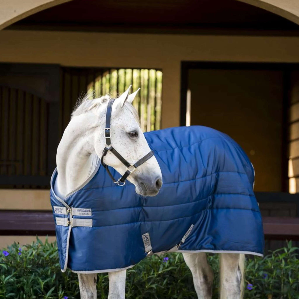 Amigo Ripstop Insulator Pony Stable 100g Navy/Titanium Grey