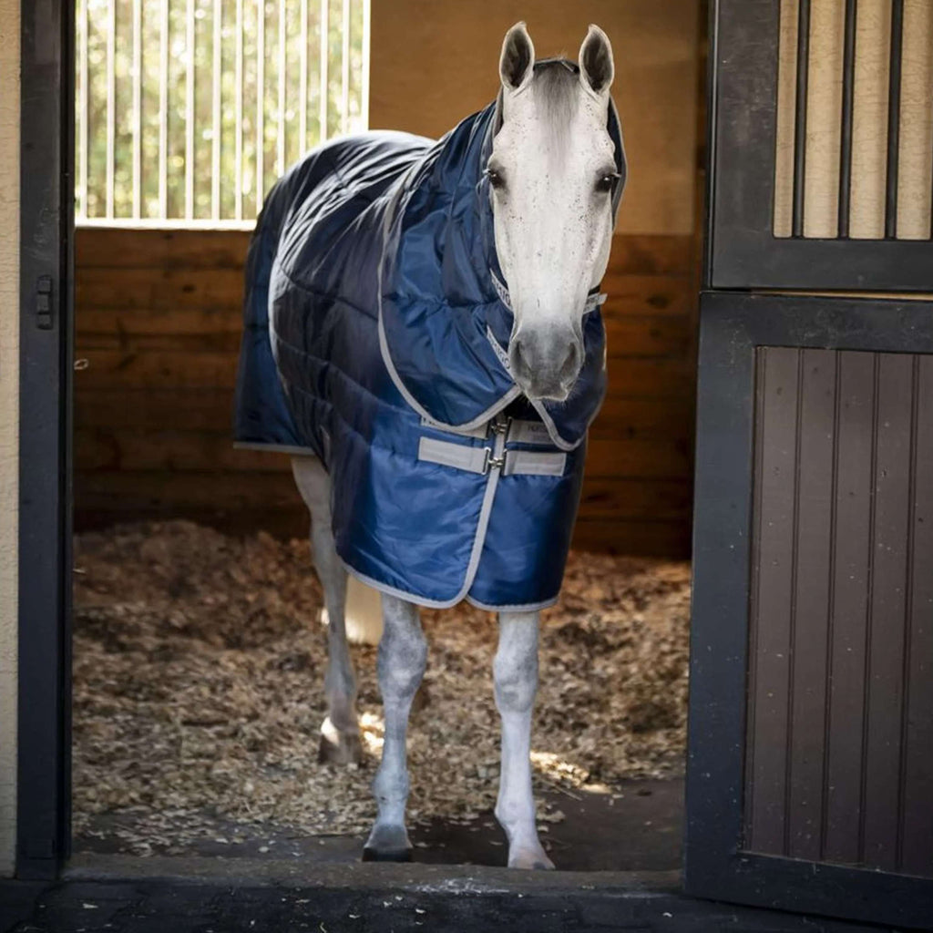 Amigo Ripstop Insulator Plus Pony Stable 200g Navy/Titanium Grey