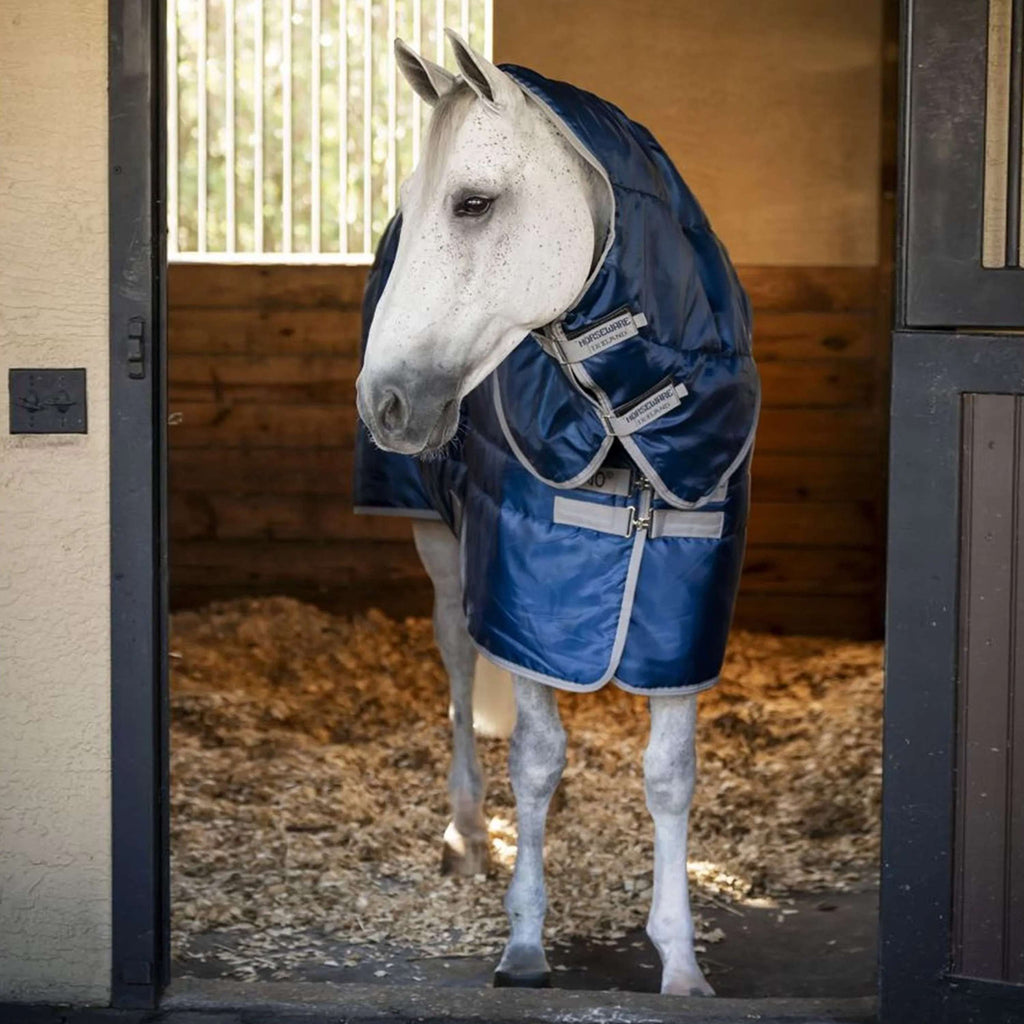 Amigo Ripstop Insulator Plus Pony Stable 200g Navy/Titanium Grey