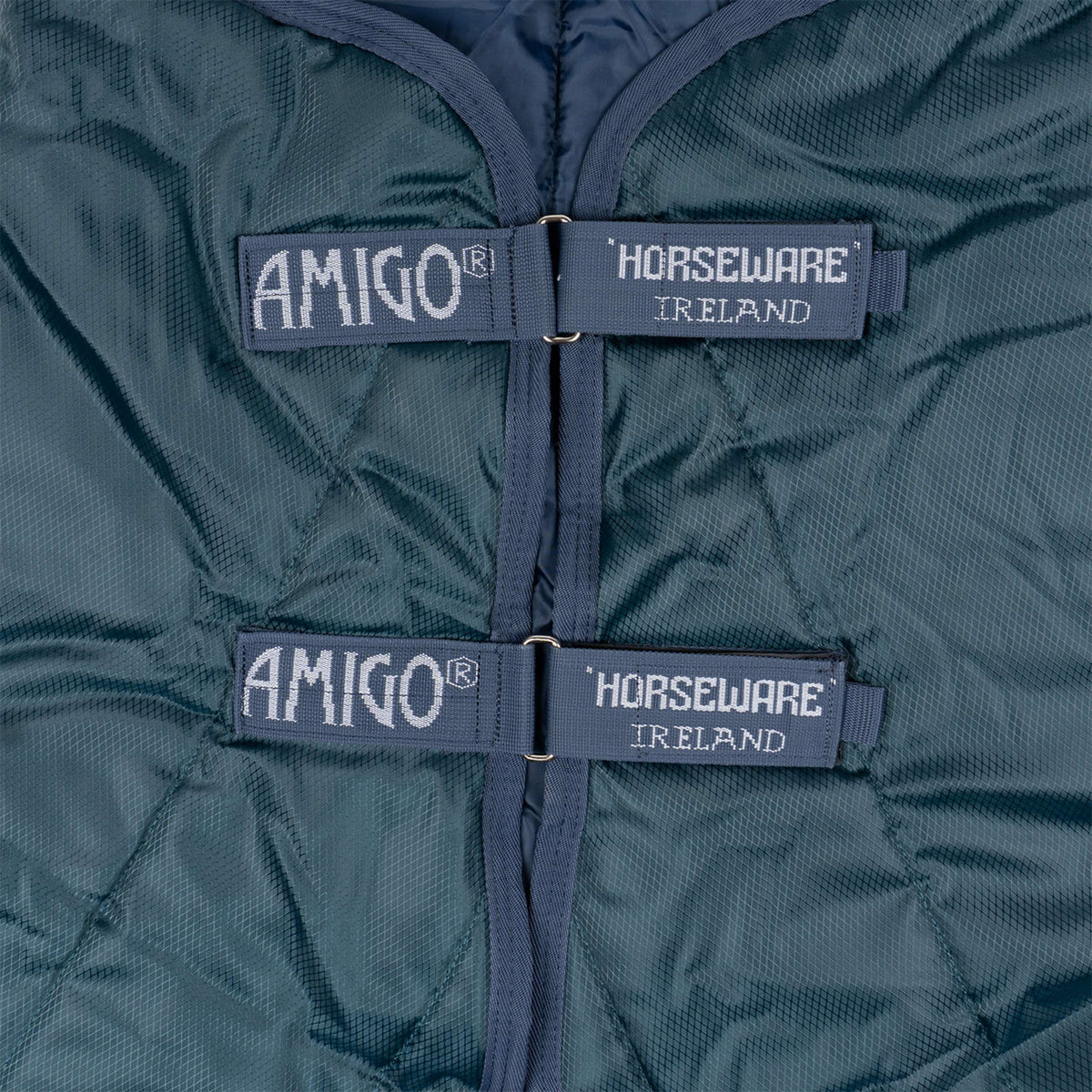 Amigo Cubrecuellos Ripstip Insulator Stable 200g Dynasty Green/Navy/Silver