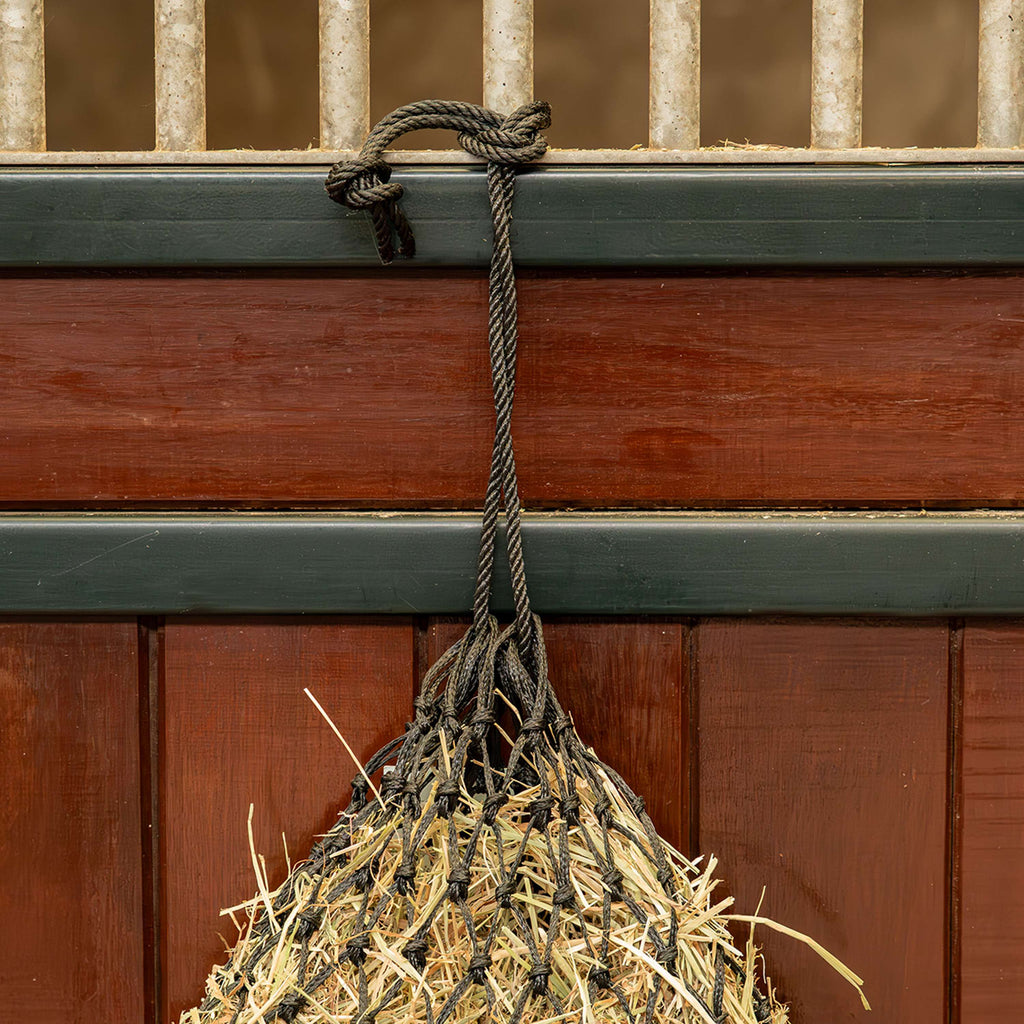Agradi Horse Red de Heno Shetland Malla 3,5x3,5cm Negro
