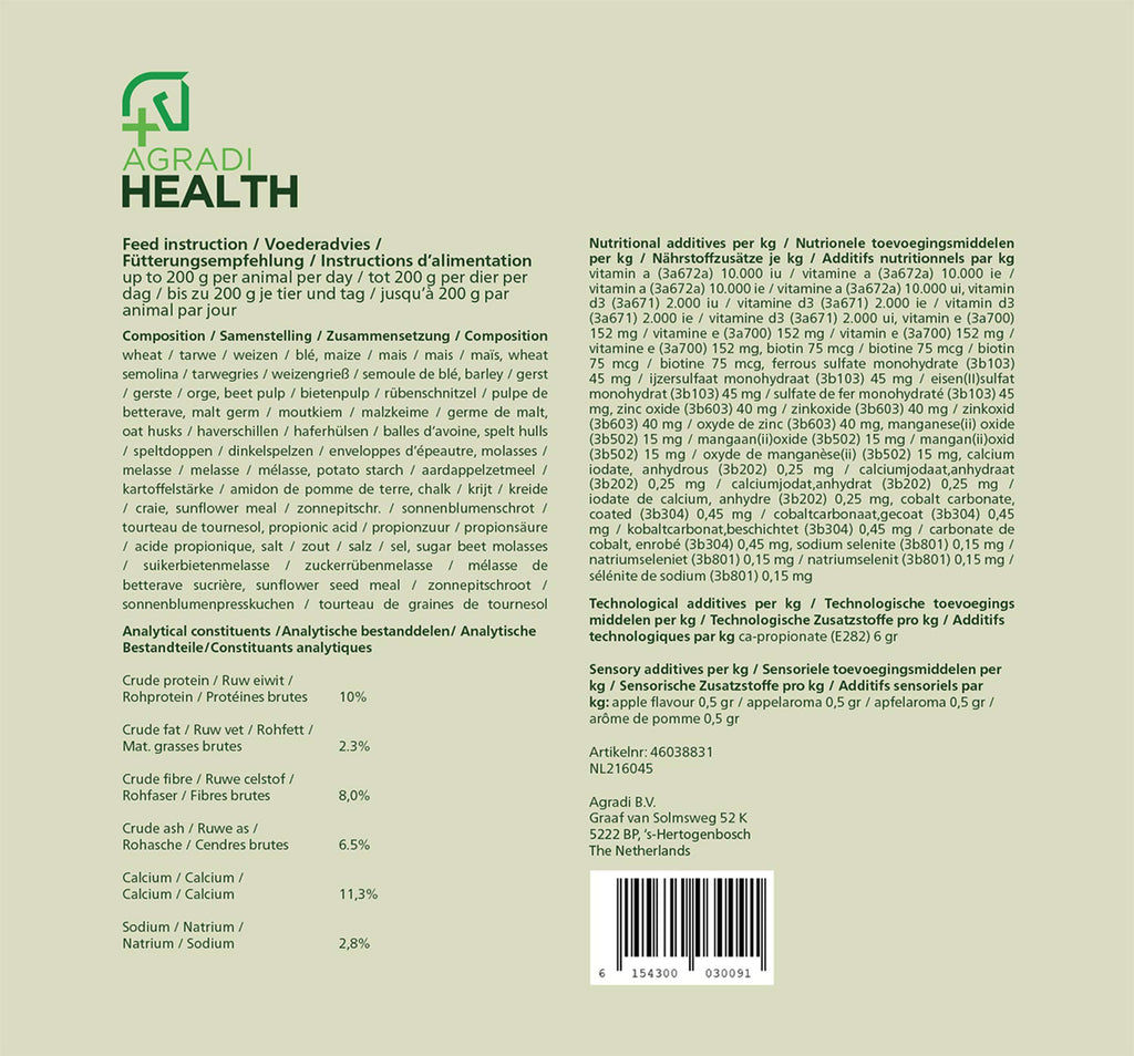 Agradi Health Golosina Manzana