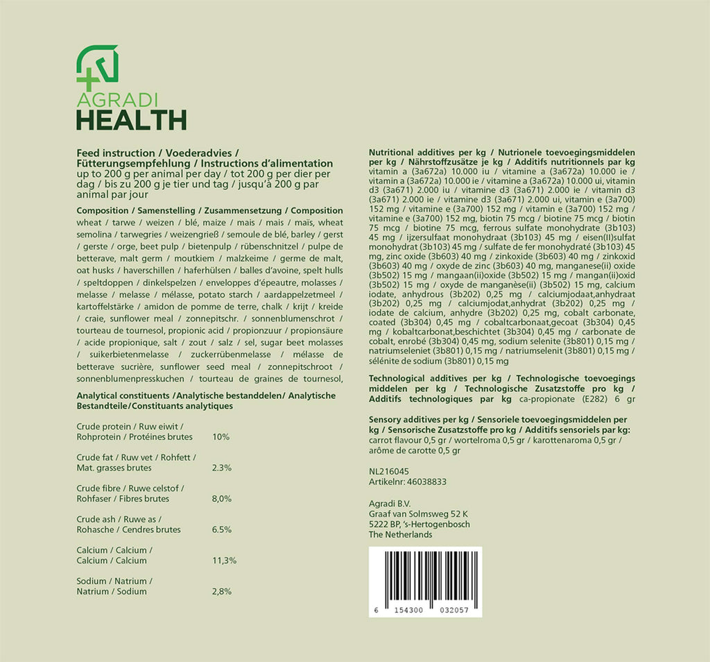 Agradi Health Golosina Zanahoria