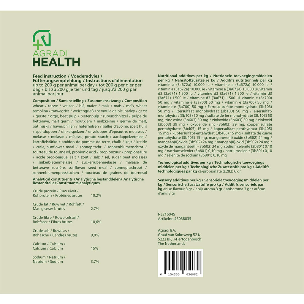 Agradi Health Golosina Hierbas