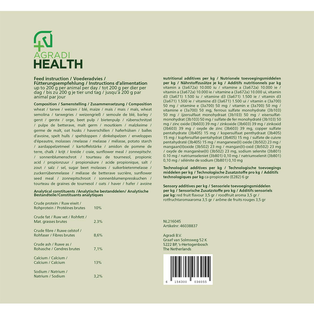 Agradi Health Golosina Fruta