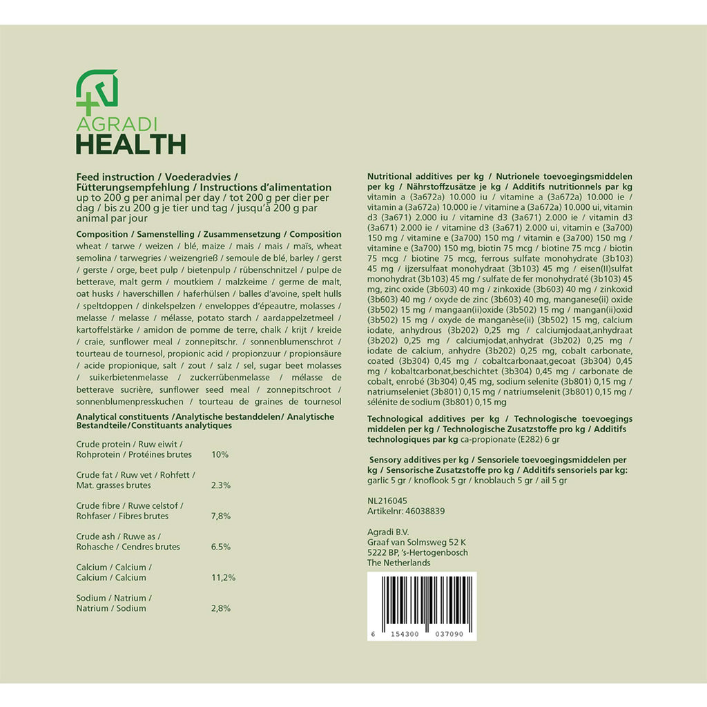Agradi Health Golosina Ajo