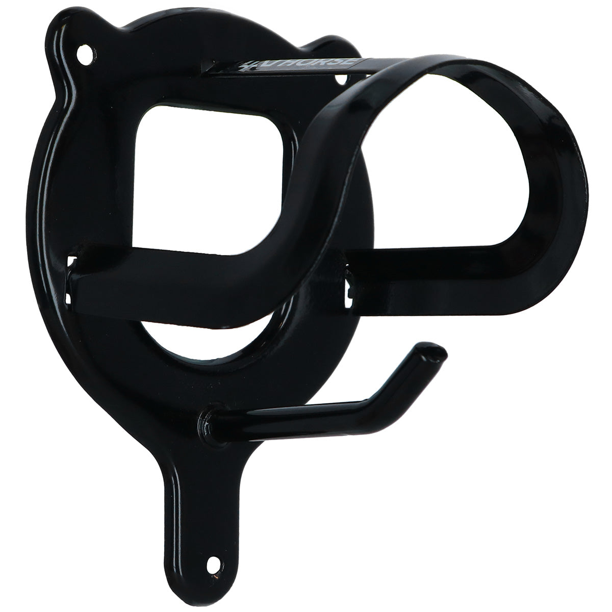 Agradi Horse Colgador de Bridas Metal Negro