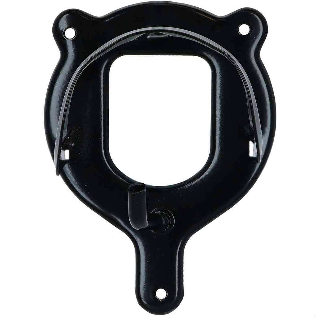 Agradi Horse Colgador de Bridas Metal Negro
