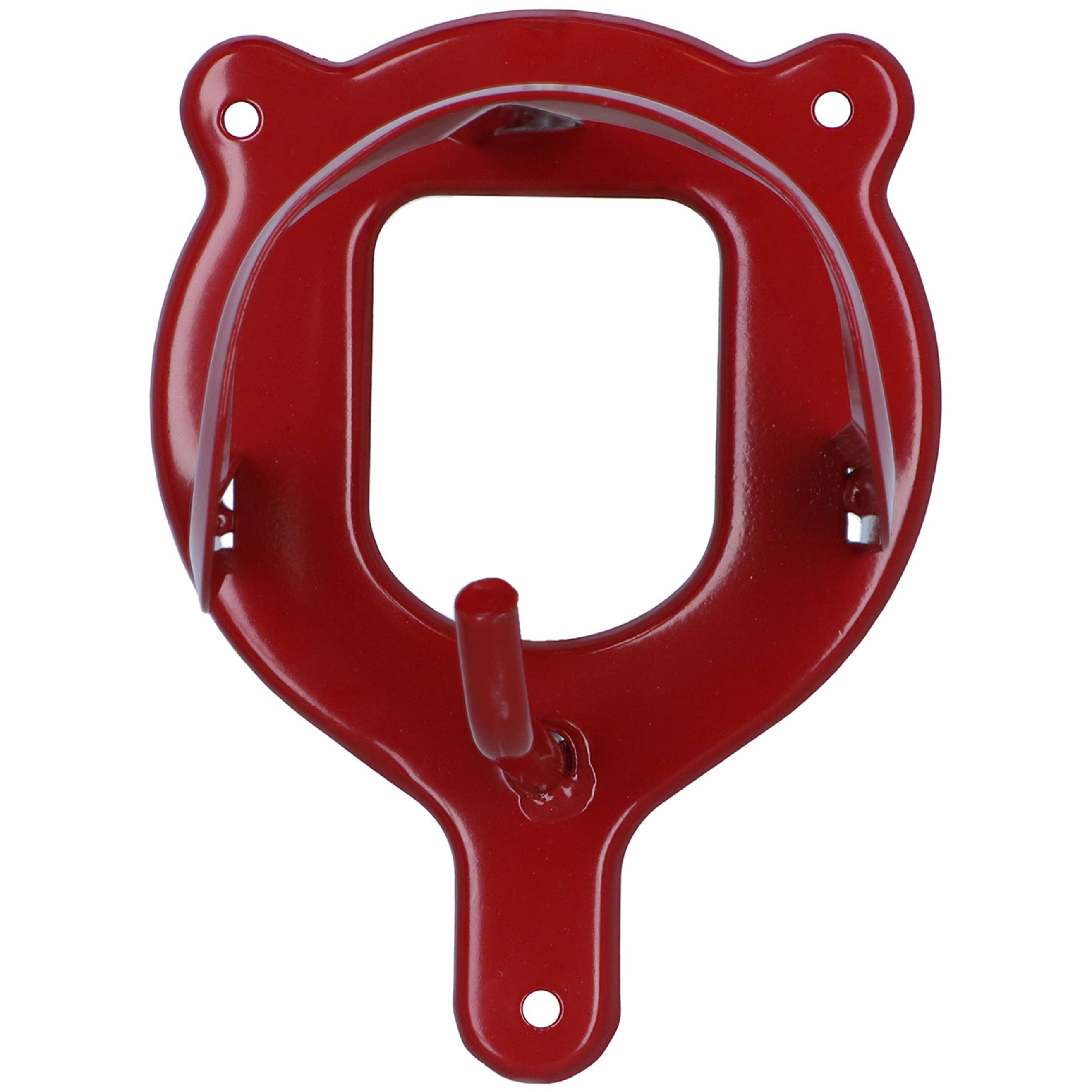 Agradi Horse Colgador de Bridas Metal Rojo Agradi Horse Colgador de Bridas Metal Rojo