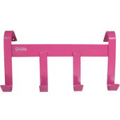 Agradi Horse Colgador de Bridas con 4 Ganchos Rosa