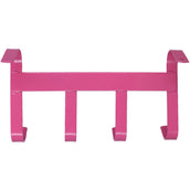 Agradi Horse Colgador de Bridas con 4 Ganchos Rosa