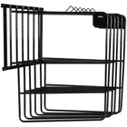 Agradi Horse Soporte para Mantas para 6 Mantas Métal XH Negro