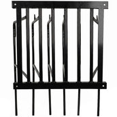 Agradi Horse Soporte para Mantas para 6 Mantas Métal S Negro