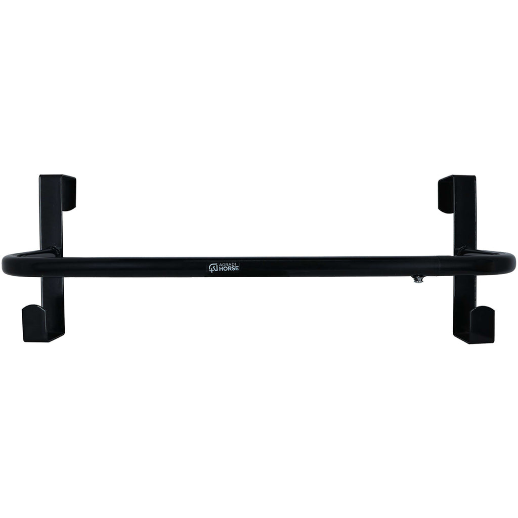 Agradi Horse Soporte para Mantas para Puerta de Establo Negro