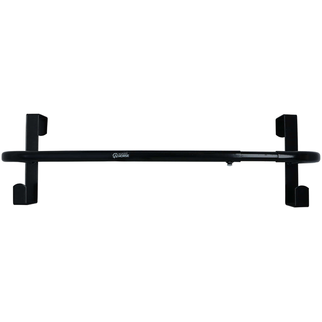 Agradi Horse Soporte para Mantas para Puerta de Establo Negro