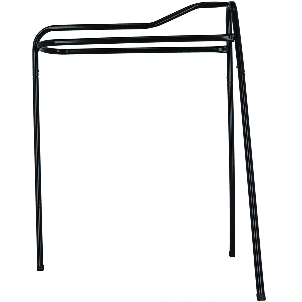 Agradi Horse Soporte para Silla de Montar Negro