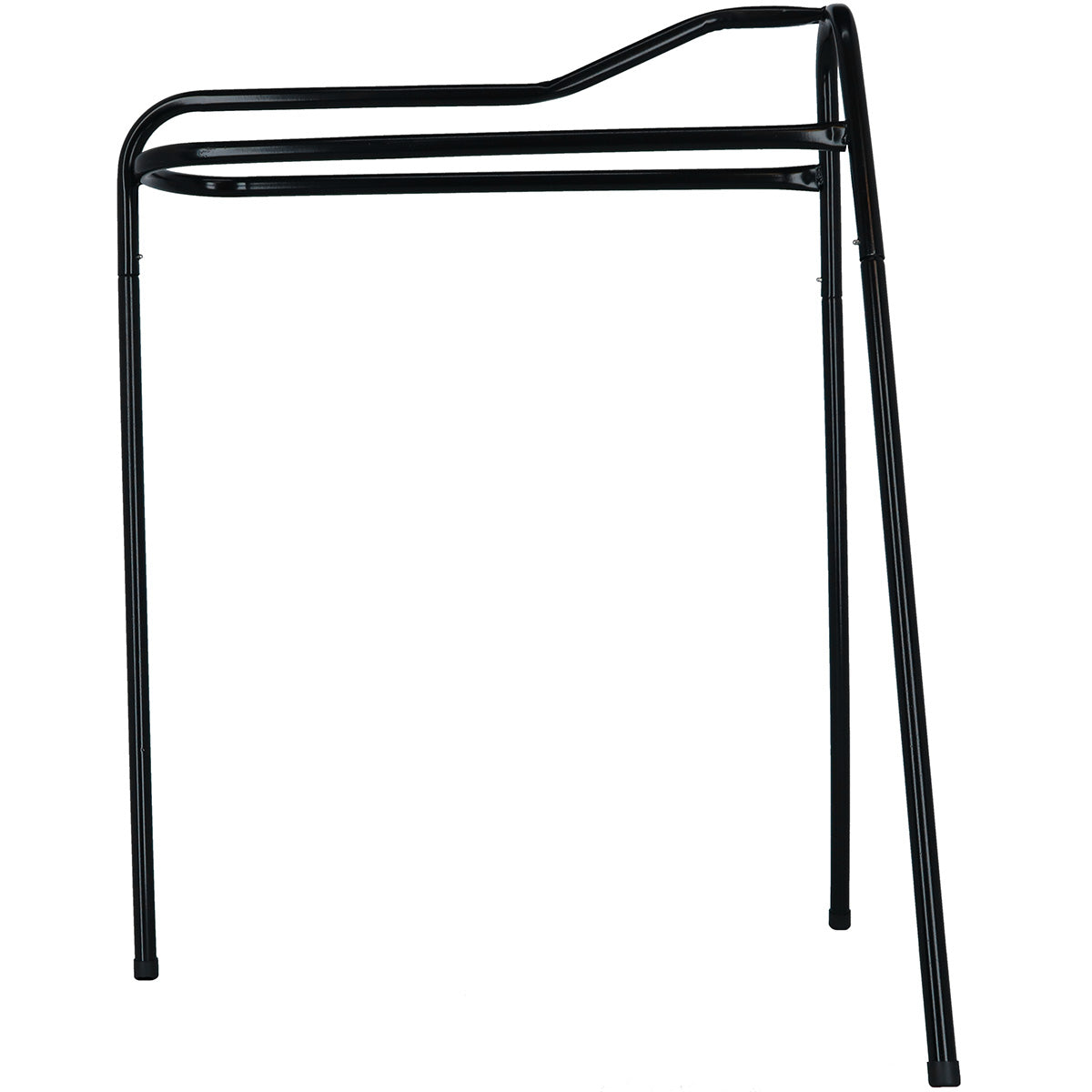 Agradi Horse Soporte para Silla de Montar Negro