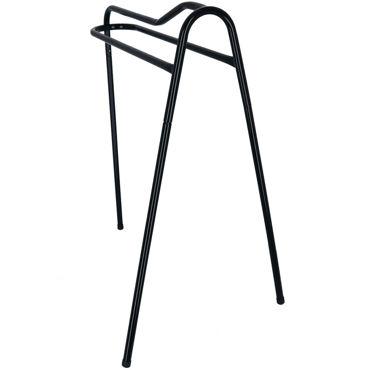 Agradi Horse Soporte para Silla de Montar Negro