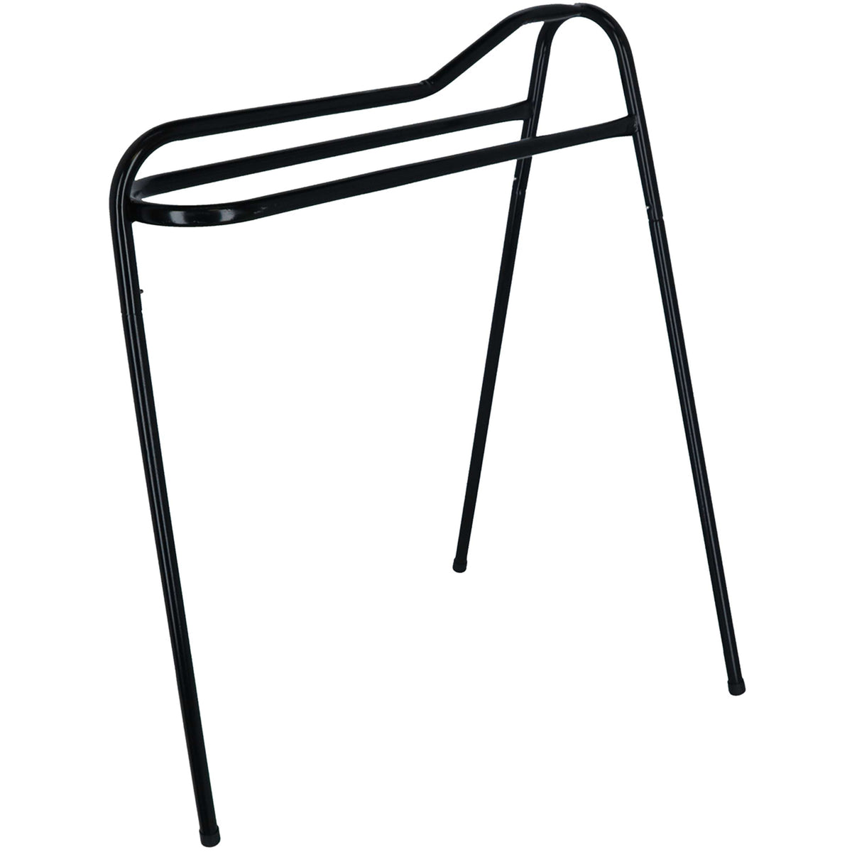 Agradi Horse Soporte para Silla de Montar Negro
