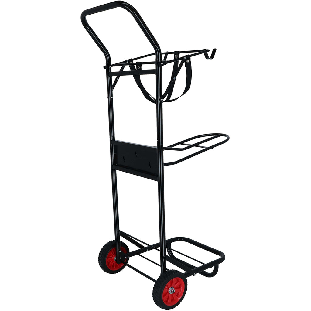 Agradi Horse Carrito Porta-Silla Negro