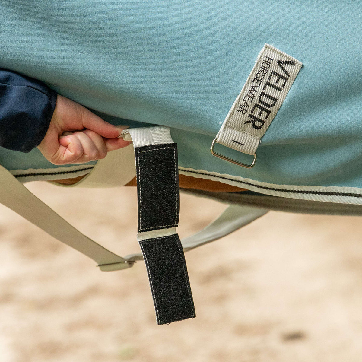 Velder Horsewear Essentials Cooler Rug Azul Aqua