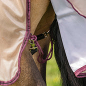Velder Horsewear Essentials Manta Antimoscas Mesh con cuello Earth Grey