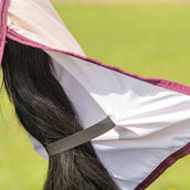 Velder Horsewear Essentials Manta Antimoscas Mesh con cuello Earth Grey