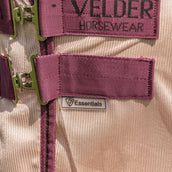 Velder Horsewear Essentials Manta Antimoscas Mesh con cuello Earth Grey