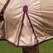 Velder Horsewear Essentials Manta Antimoscas Mesh con cuello Earth Grey