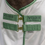 Velder Horsewear Essentials Manta Antimoscas Mesh con cuello Plata