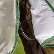Velder Horsewear Essentials Manta Antimoscas Mesh con cuello Plata