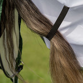 Velder Horsewear Essentials Manta Antimoscas Mesh con cuello Plata