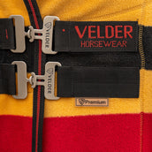 Velder Horsewear Deluxe Fleece Cooler Rug Negro/Amarillo