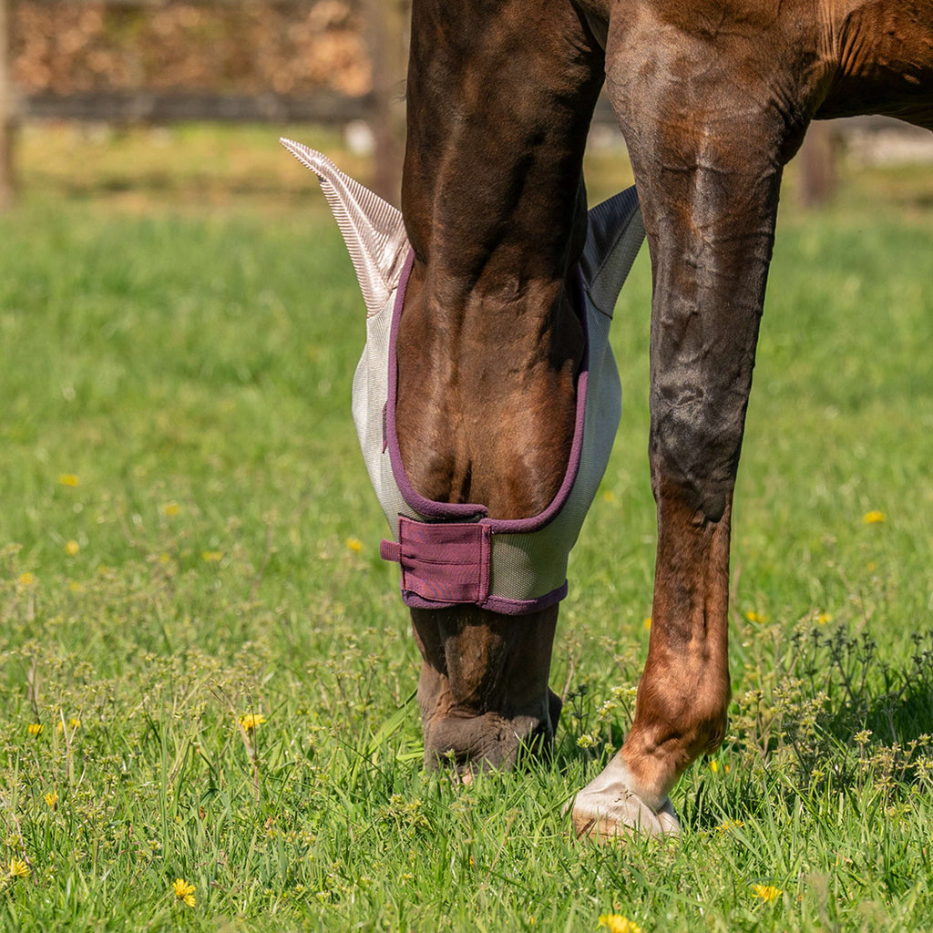 Velder Horsewear Essentials Máscara para Moscas con Orejas Sand Stone