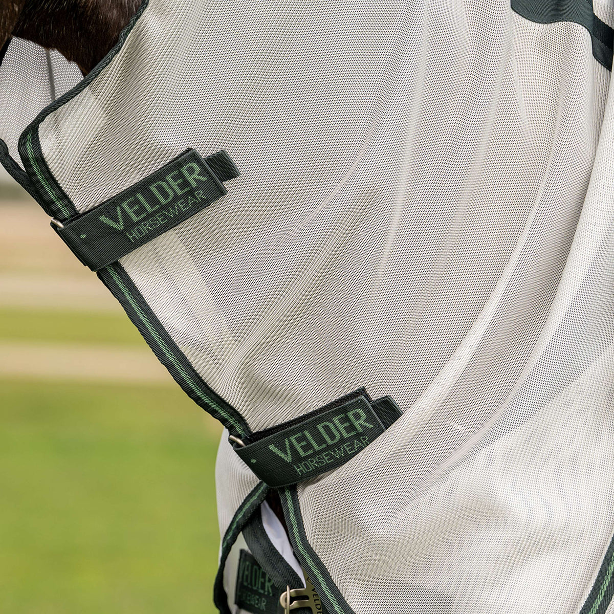 Velder Horsewear Manta Antimoscas Guardian AirMesh Silver Mist