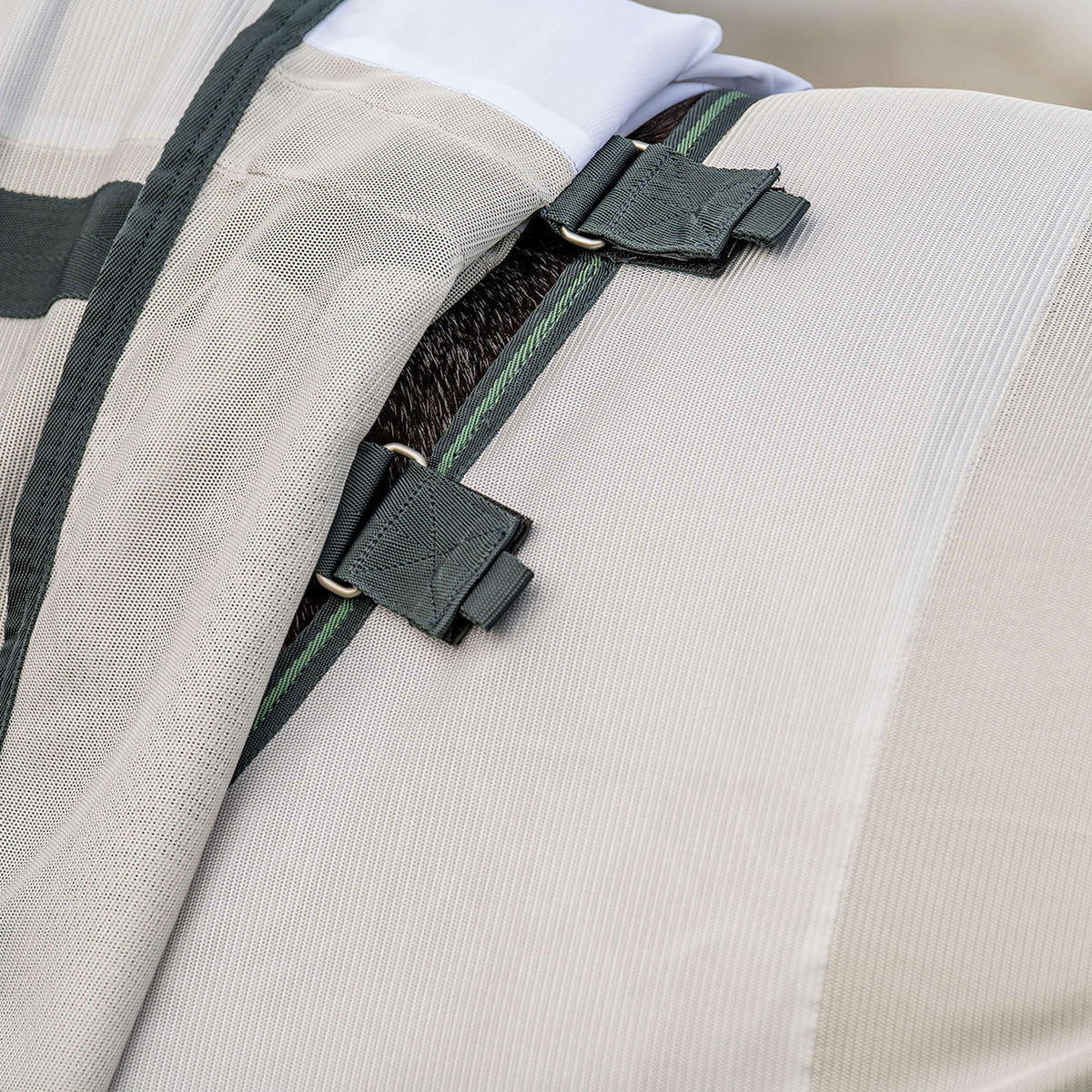 Velder Horsewear Manta Antimoscas Guardian AirMesh Silver Mist